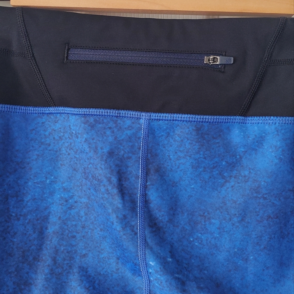 Athleta Bright Multicolor Tie Dye Leggings Size:Medium - Picture 5 of 8
